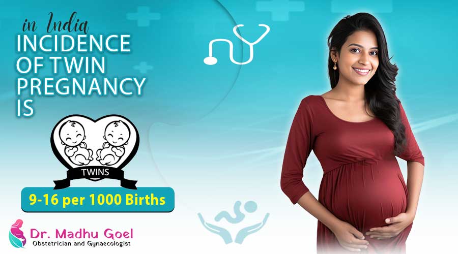 Multiple pregnancy in India infographic