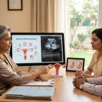 Indian couple seeking hope during pregnancy after recurrent miscarriage consultation