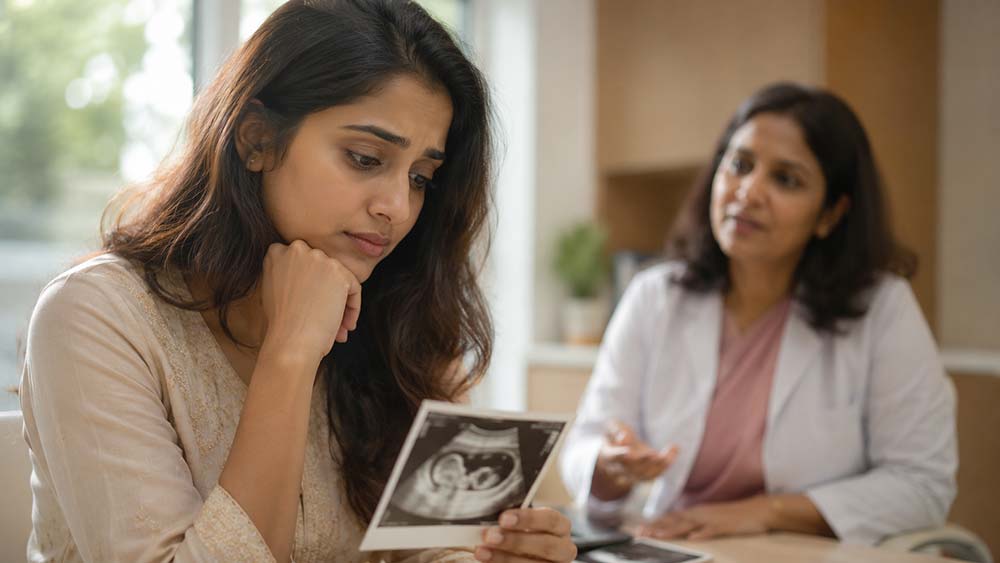 Recurrent miscarriage causes infographic with evaluation categories